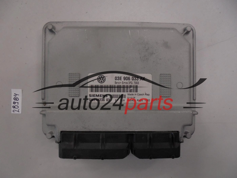 Μονάδα Ελέγχου Κινητήρα VOLKSWAGEN 03E906033AK 5WP44236 03