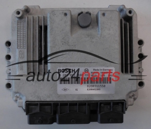 ECU CENTRALITA DE MOTOR OPEL MOVANO RENAULT MASTER 2.5 DCI BOSCH 0 281 011 940, 0281011940, 8200311550, 8200442263, 1039S07296 