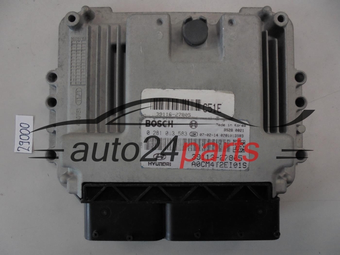 KOMPUTER STEROWNIK SILNIKA HYUNDAI 0281013583 39113-27805 3911327805