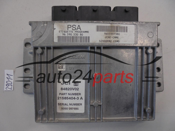 Sterownik silnika Peugeot 215854043A 9659053080 – zdjęcie 2