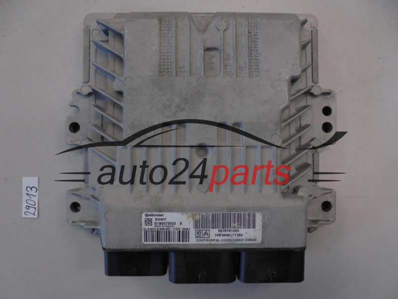 Sterownik silnika Peugeot S180075002K 9676761080