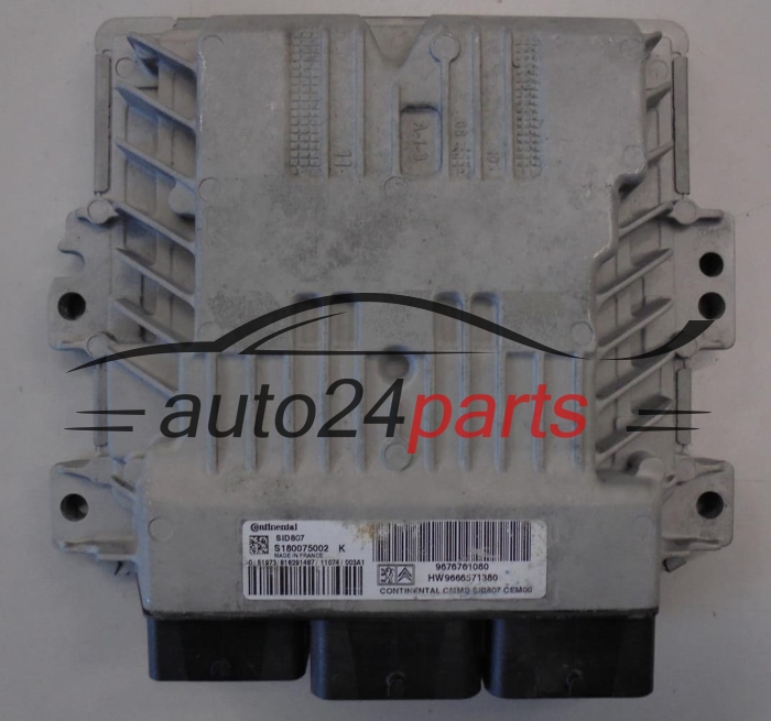PEUGEOT S180075002 K, S180075002K, 9676761080, HW9666571380, SID807