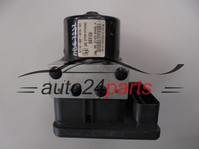 POMPA ABS I STEROWNIK HONDA 57110-SEF-E610-M1 57110SEFE610M1 06.2109-0661.3 06210906613