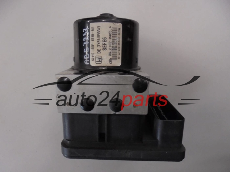POMPA ABS I STEROWNIK HONDA 57110-SEF-E610-M1 57110SEFE610M1 06.2109-0661.3 06210906613