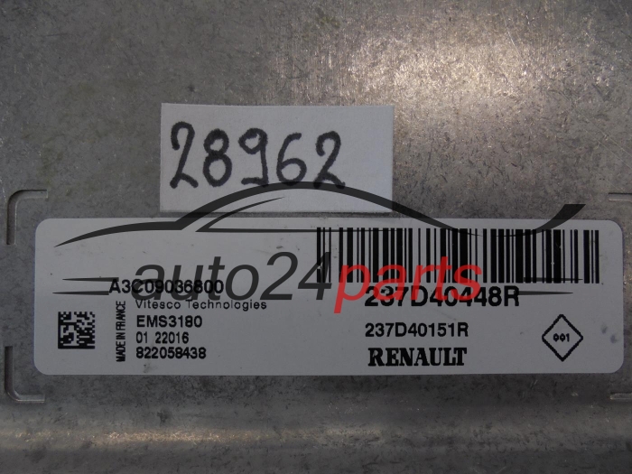 RENAULT 237D40448R A3C09036800