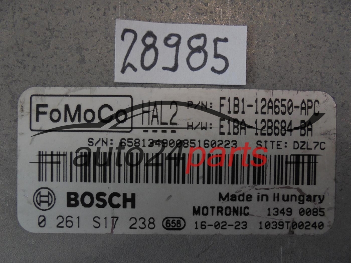 FORD 0261S17238 F1B1-12A650-APC F1B112A650APC