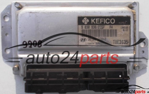 ECU CENTRALITA DE MOTOR HYUNDAI GETZ 1.3, 9 030 930 215F, 9030930215F, 39106-22040, 3910622040, TBE3I35 