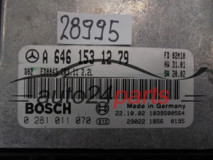 MERCEDES BENZ 0281011070 A6461531279 CR3.11
