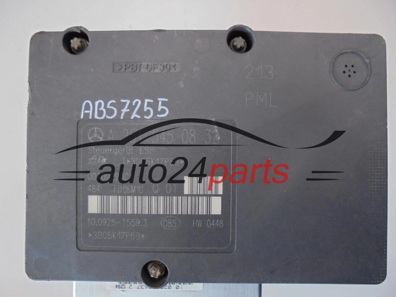 Bomba ABS y centralita MERCEDES BENZ A1644311912, A 164 431 19 12, A2515450832, 10.0925-1559.3, 10092515593 -