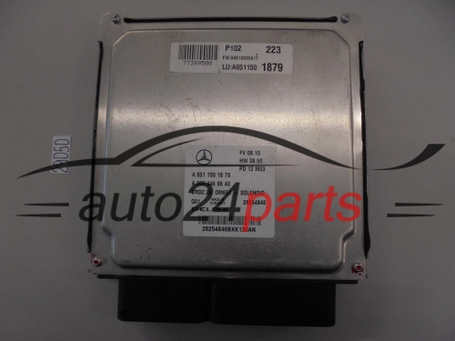KOMPUTER STEROWNIK SILNIKA MERCEDES W211 E220 CDI DELPHI 28254848, A6511501879, A 651 150 18 79, A0054469640, A 005 446 96 40, CRD2.00 0M651