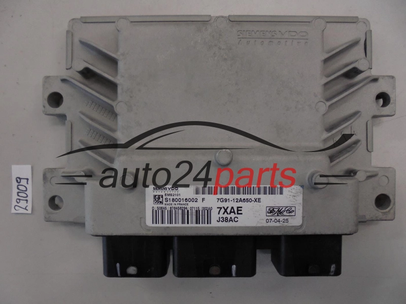 FORD 7G91-12A650-XE 7G9112A650XE S180016002F