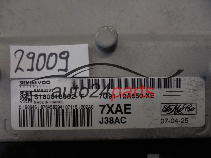 FORD 7G91-12A650-XE 7G9112A650XE S180016002F