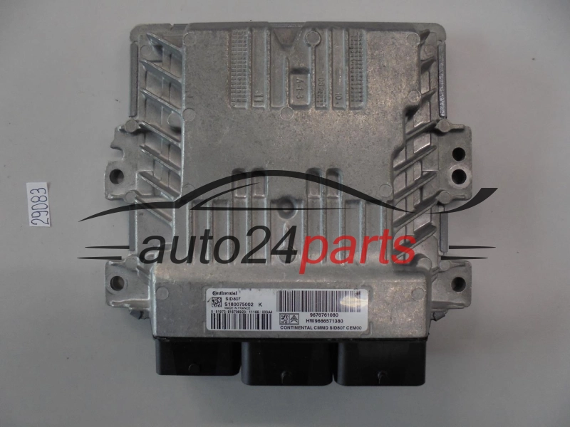Sterownik silnika Peugeot S180075002K 9676761080 – zdjęcie 3