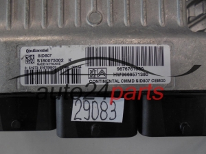 Sterownik silnika Peugeot S180075002K 9676761080 – zdjęcie 4