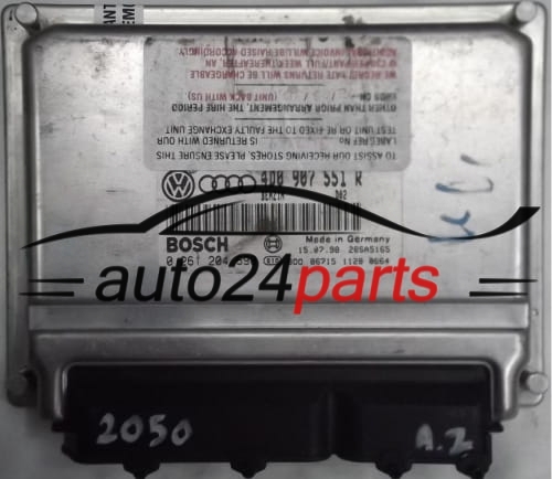 AUDI A4 A6 VW VOLKSWAGEN PASSAT 2.8 V6 30V 4D0907551R, 4D0 907 551 R, BOSCH 0261204690, 0 261 204 690, BENZIN D02 26SA5165.jpg