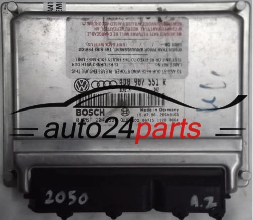 AUDI A4 A6 VW VOLKSWAGEN PASSAT 2.8 V6 30V 4D0907551R, 4D0 907 551 R, BOSCH 0261204690, 0 261 204 690, BENZIN D02 26SA5165.jpg