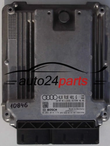 AUDI Q7 3.0 TDI 4L0910401G, 4L0 910 401 G, 4L0907401A, 4L0 907 401 A, BOSCH 0281014174, 0 281 014 174, DIESEL EDC17CP04 CASA 0070.jpg