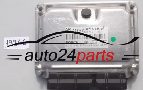 AUDI A4 A6 VW VOLKSWAGEN PASSAT 1.8T 1.8 TURBO 4B0906018CG, 4B0 906 018 CG, BOSCH 0261207215, 0 261 207 215, BENZIN ME7.5 0002, 26SA7389.jpg