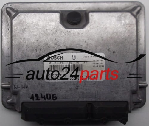 AUDI 38906018A 0281001409 410 28SA2983 CENTRALINA DO MOTORE