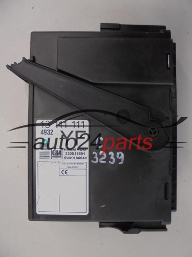 CENTRALKA MODUL STEROWNIK KOMFORTU OPEL CORSA COMBO 13 111 111 YF, 13111111, SIEMENS VDO 5WK4 8664 d, 5WK48664d, GM 3305 18684, 330518684