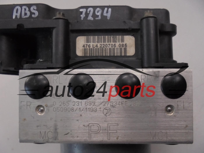 SUBARU 0265231692 27534FE280 0265800503