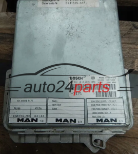 MOTORSTEUERGERÄT ECU STEUERGERAT MAN F2000 BOSCH 0 281 010 019, 0281010019 