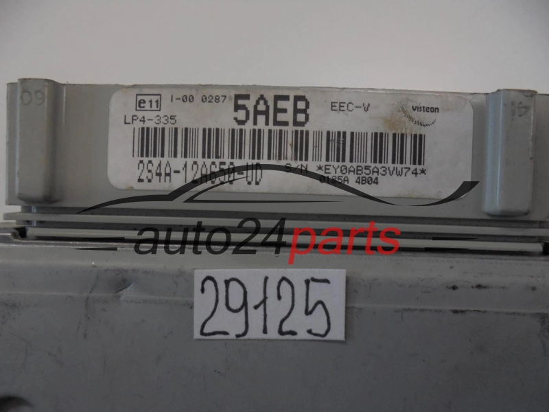 KOMPUTER STEROWNIK SILNIKA FORD FOCUS 1.6 VISTEON 2S4A-12A650-UD, 2S4A12A650UD, 5AEB, LP4-335