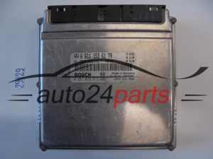 KOMPUTER STEROWNIK SILNIKA MERCEDES SPRINTER 2.2 CDI BOSCH 0281010615, 0 281 010 615, A6111536179, 6111536179, A 611 153 61 79, CR2.35 - 29129