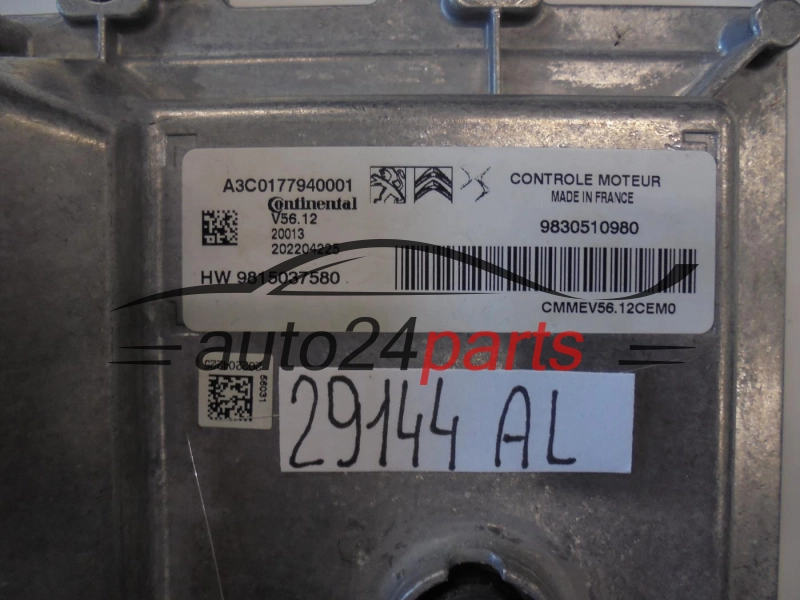 CITROEN A3C0177940001 9830510980