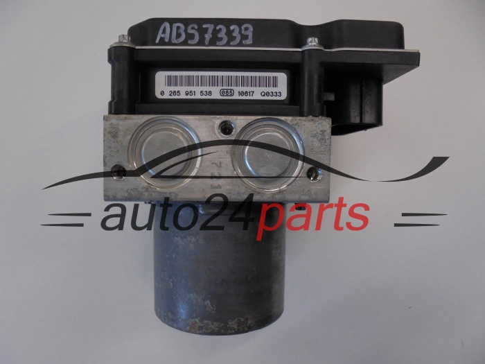 Pompe ABS et calculateur AUDI BOSCH 0 265 236 345, 0265236345, 8K0614517EE, 0265951538, 8K0907379BG