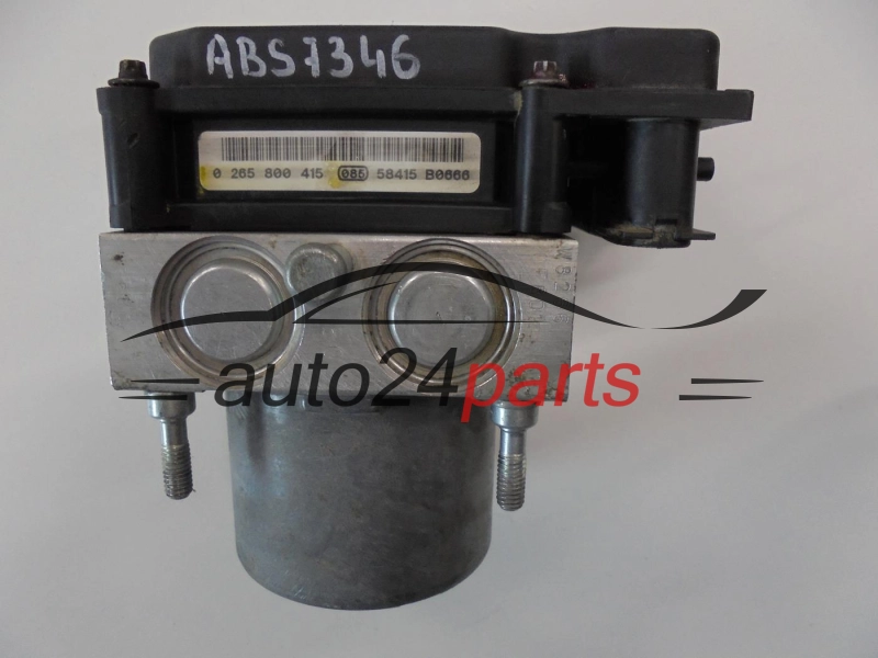 ABS POMPA I STEROWNIK CITROEN BERLINGO XSARA PICASSO PEUGEOT PARTNER BOSCH 0 265 231 522, 0265231522, 96 550 457 80, 9655045780, 0 265 800 415, 0265800415