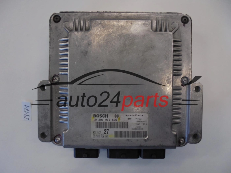 Sterownik silnika Peugeot 206 2.0 HDI 0281011525 9658373080