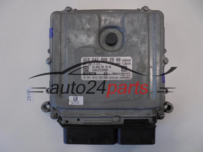 Sterownik silnika Mercedes W212 E350 3.5 CDI 0281016383 A6429002900
