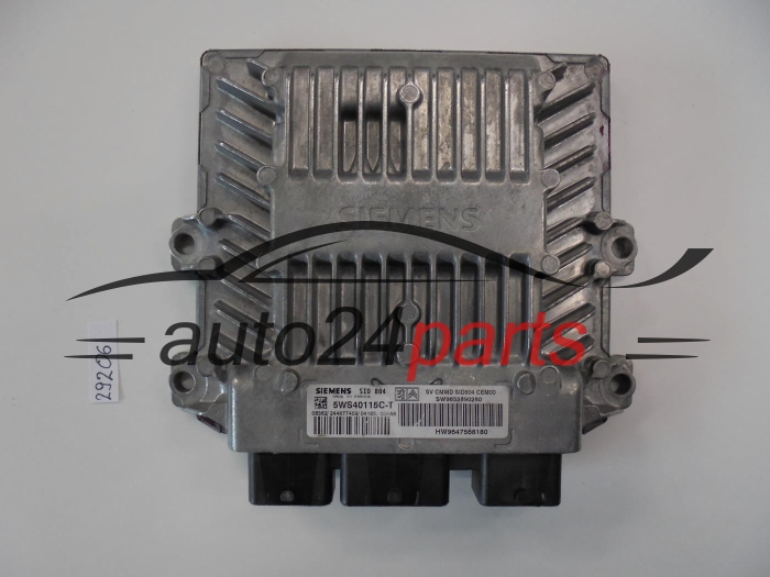 Sterownik silnika Citroen C2 1.4 HDI 5WS40115CT SW9652890280