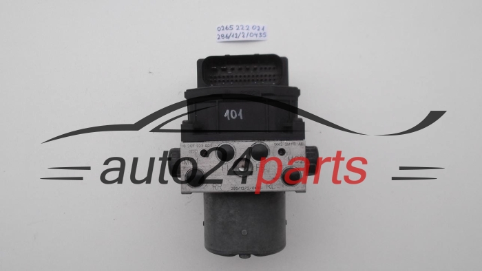 Bomba ABS y centralita JAGUAR 0265222021 0265800008 1X432M110AE 2861220435