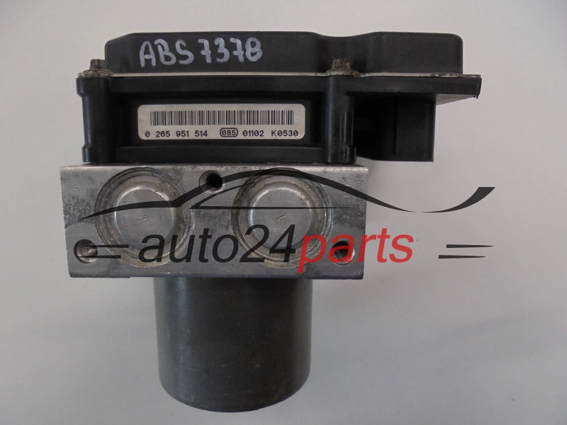 Pompa ABS i sterownik Mercedes-Benz A0074312412 0265251358 – zdjęcie 4