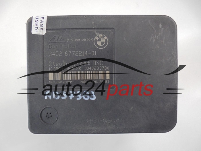 ABS Pump BMW 3451-6772213-01, 3451677221301, ATE 10.0206-0250.4, 10020602504, 3452 6772214-01, 3452677221401, 10.0960-0830.3, 10096008303