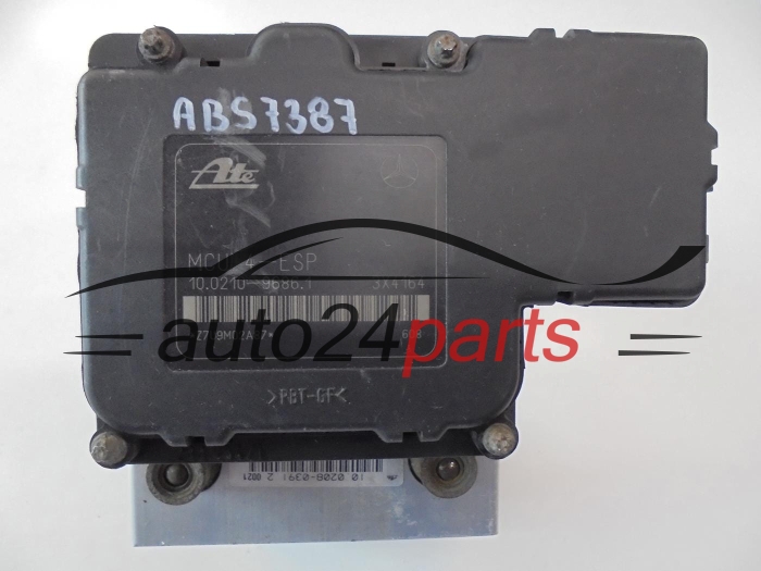 Bomba ABS y centralita MERCEDES BENZ A1634310712 10.0210-9686.1 10021096861