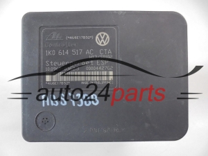 ABS Pump  VOLKSWAGEN AUDI SEAT SKODA 1K0 614 517 AC, 1K0614517AC, ATE 10.0206-0222.4, 10020602224, 10.0960-0362.3, 10096003623