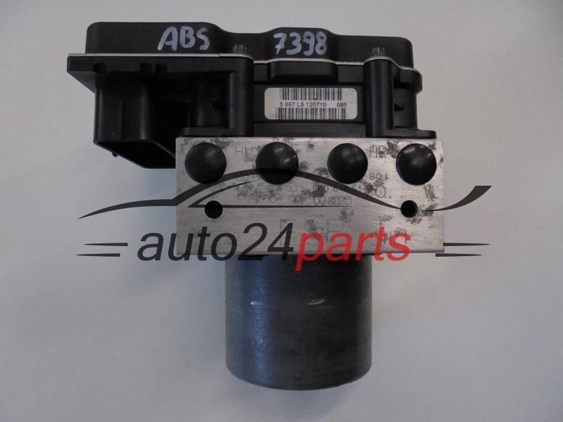 ABS Pumpe und steuergerat AUDI Q5 0265236333, 8R0614517Q, 8R0907379G 0265951511