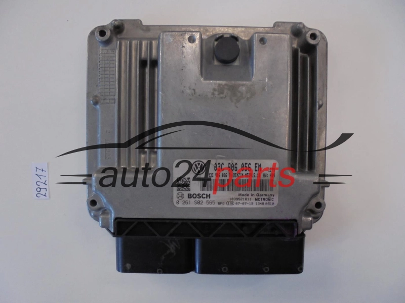 Sterownik silnika Volkswagen Golf 1.6 FSI 0261S02565 03C906056EM – zdjęcie 2