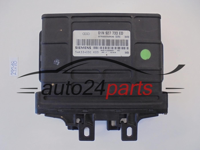 STEROWNIK SKRZYNI AUTOMATYCZNEJ AUDI A4 SIEMENS 5WK3 3403 C, 5WK33403C, 01N 927 733 ED, 01N927733ED