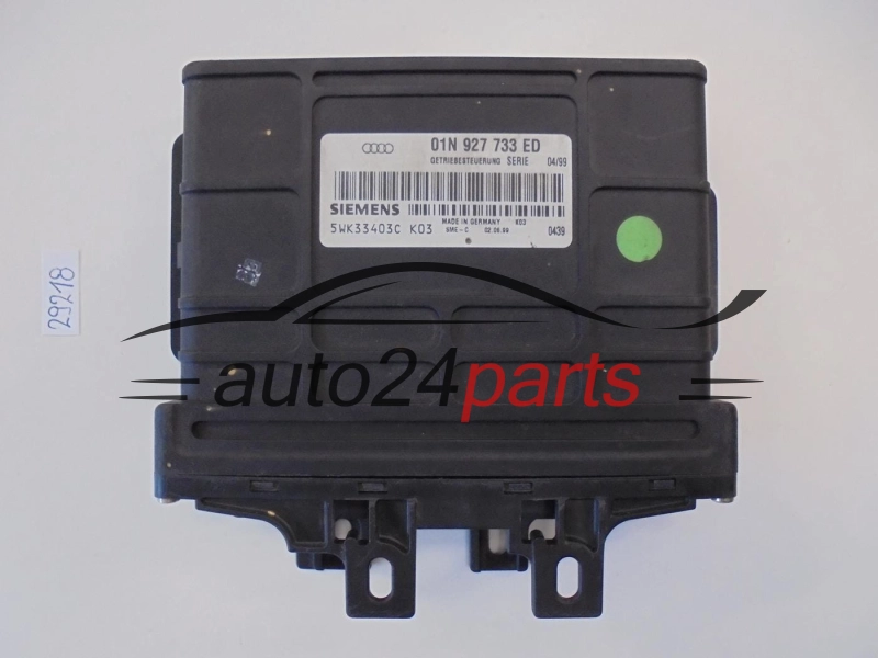 Sterownik skrzyni automatycznej Audi A4 5WK3 3403 C Siemens 5WK33403C 01N927733ED