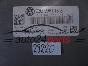 Sterownik silnika Seat Altea 5WP45636 03G906018GT – zdjęcie 2