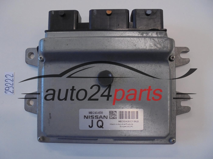 Sterownik silnika NISSAN QASHQAI 1.6 MEC93630 JQ C1 - 29222