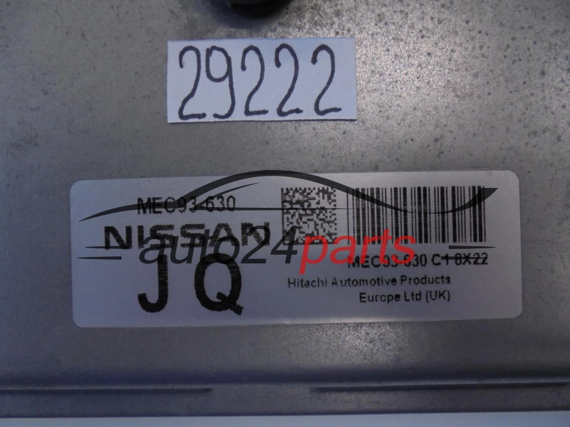 Centralina motore NISSAN QASHQAI 1.6 MEC93630 JQ C1