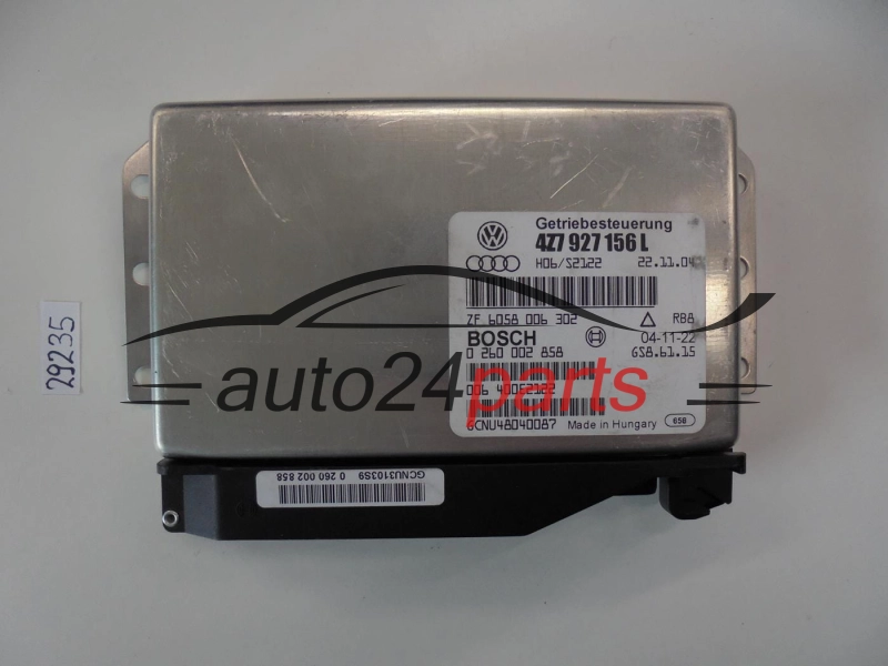 Sterownik skrzyni automatycznej Audi 0260002858 4Z7927156L