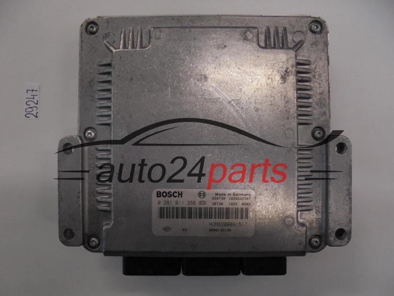 Sterownik silnika Renault Master 2.5 DCI 0281011356 HOM8200091517