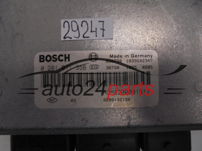 Sterownik silnika Renault Master 2.5 DCI 0281011356 HOM8200091517 – zdjęcie 2