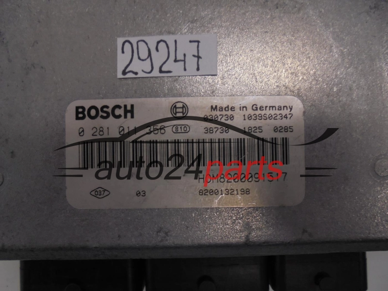 Sterownik silnika Renault Master 2.5 DCI 0281011356 HOM8200091517 – zdjęcie 2